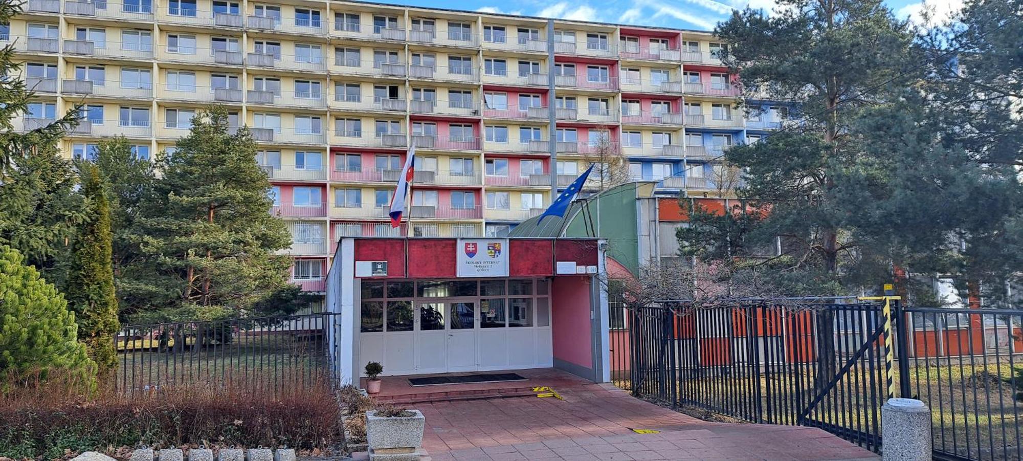 Hotel Skolsky Internat Medicka 2 Košice Exterior foto